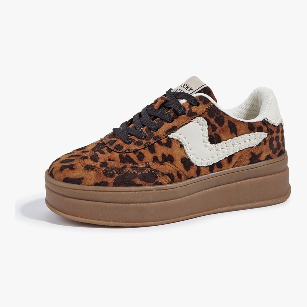 LUCKY STEP Women's Platform Fashion Sneakers